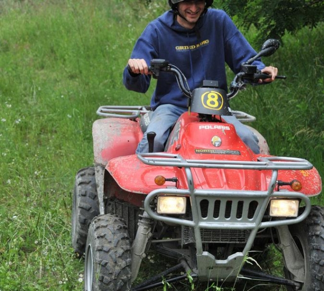 probando el quad